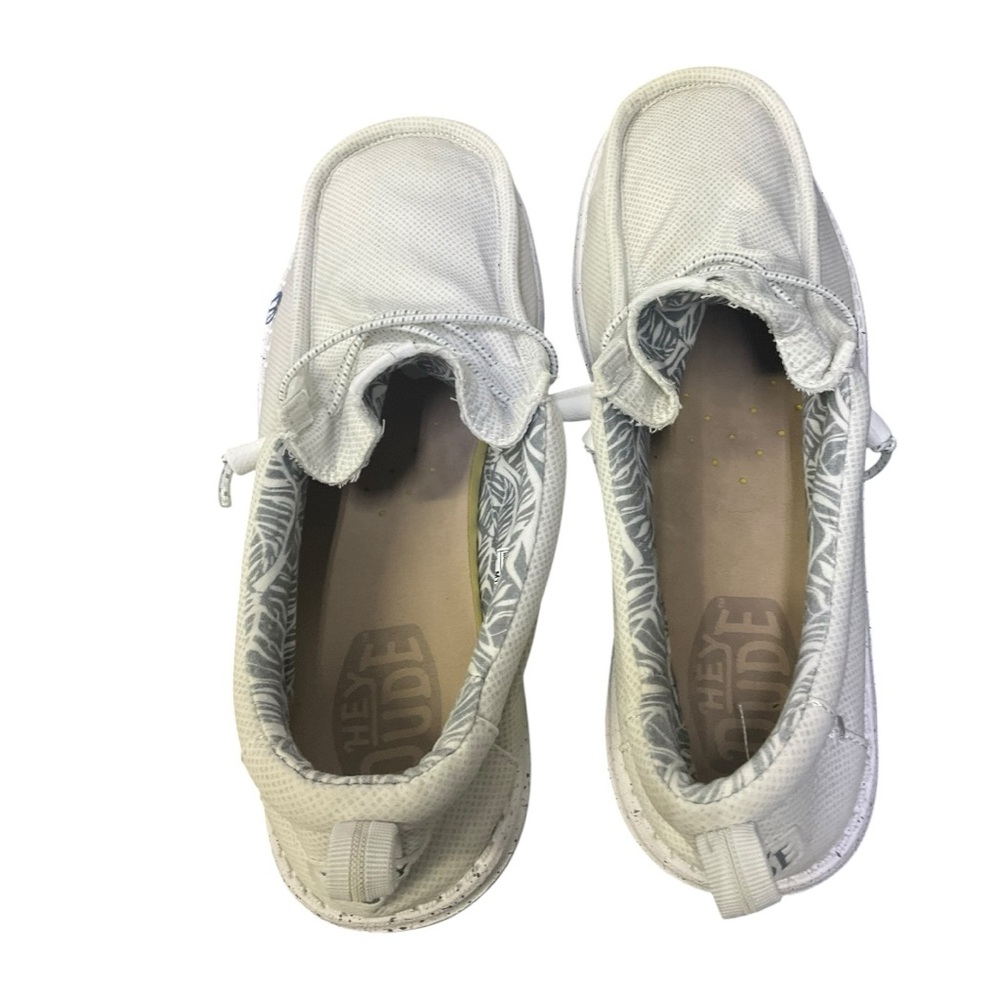 ⚡️ Hey Dude Wally Hybrid White Nylon Slip-On Shoes |‎ Men’s 13 - Picture 6 of 8